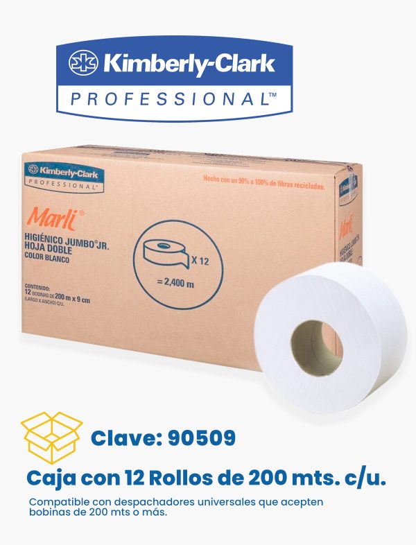 Higiénico Jumbo Marli® Kimberly clark