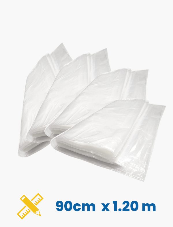 Bolsas de Plástico de diferentes tamaños Color Transparente